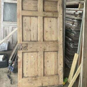 Reclaimed six panel door