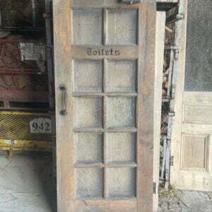 Toilets Lounge glazed internal door